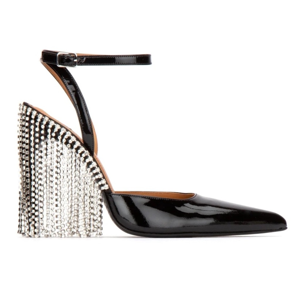 Area Crystal Chandelier Pumps